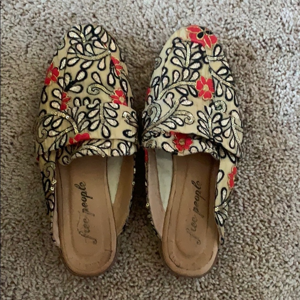 Free People Brocade at Ease Loafer